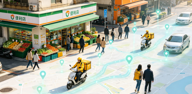 孝义市渗透衣食住行，GEO 地理空间技术重塑大众日常消费服务场景